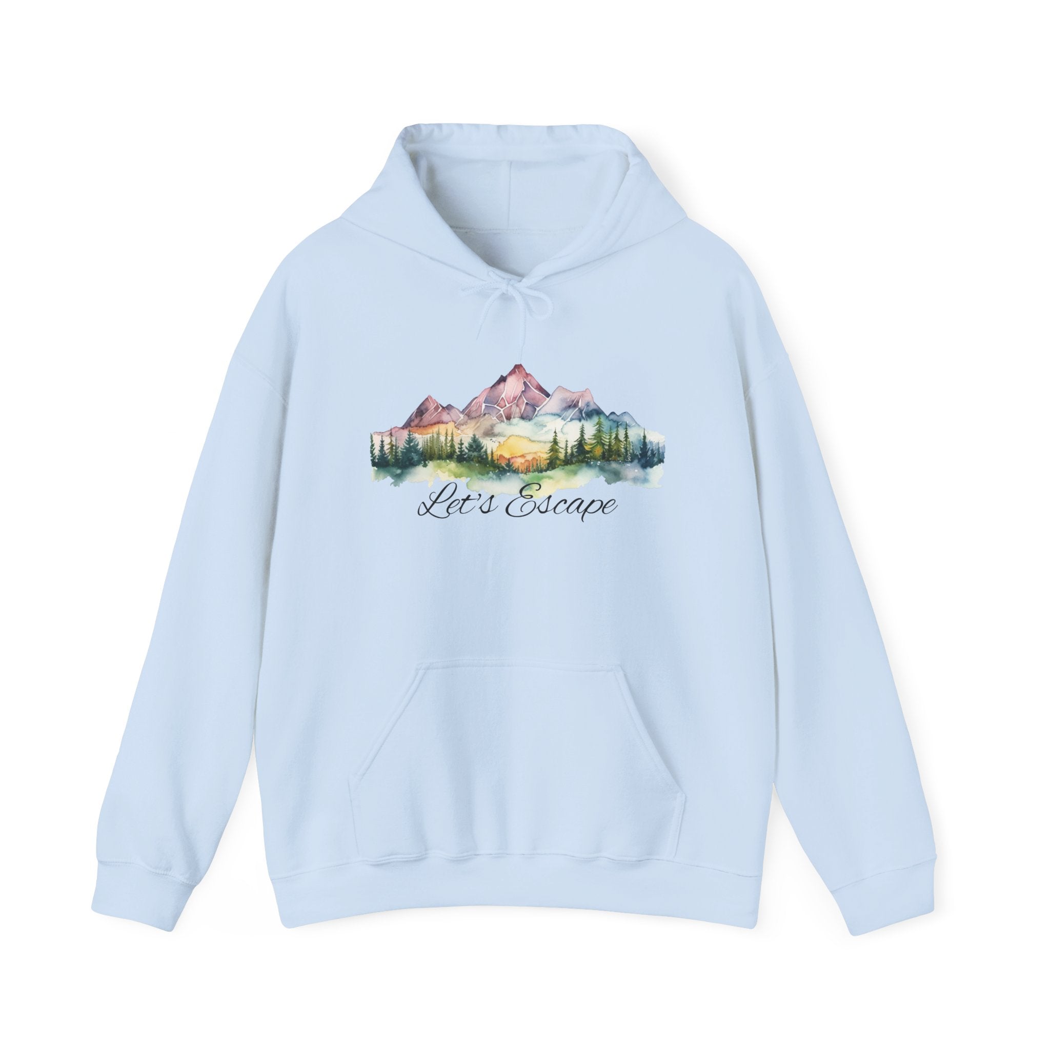 Mountain Escape Hoodie - Cozy Unisex Sweatshirt for Adventure Lovers