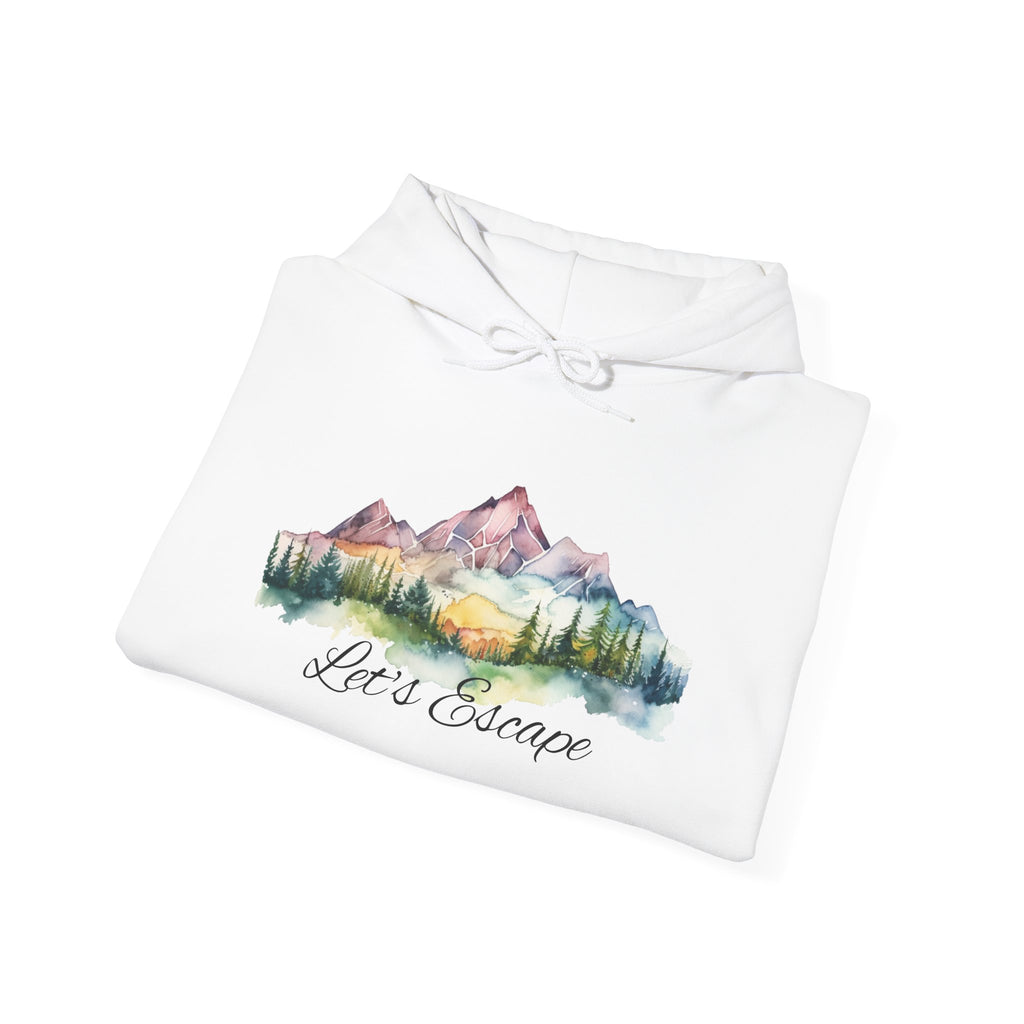 Mountain Escape Hoodie - Cozy Unisex Sweatshirt for Adventure Lovers