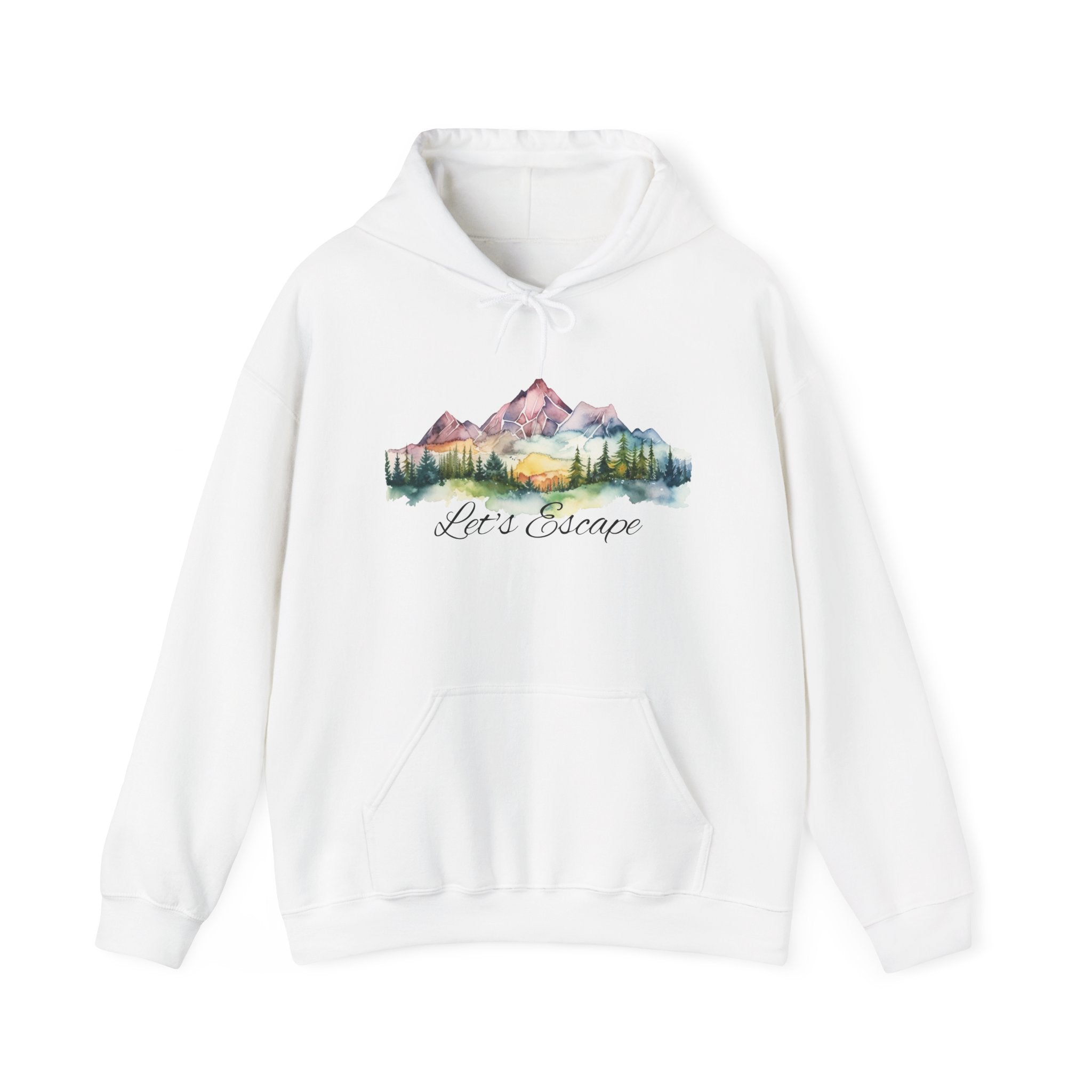 Mountain Escape Hoodie - Cozy Unisex Sweatshirt for Adventure Lovers