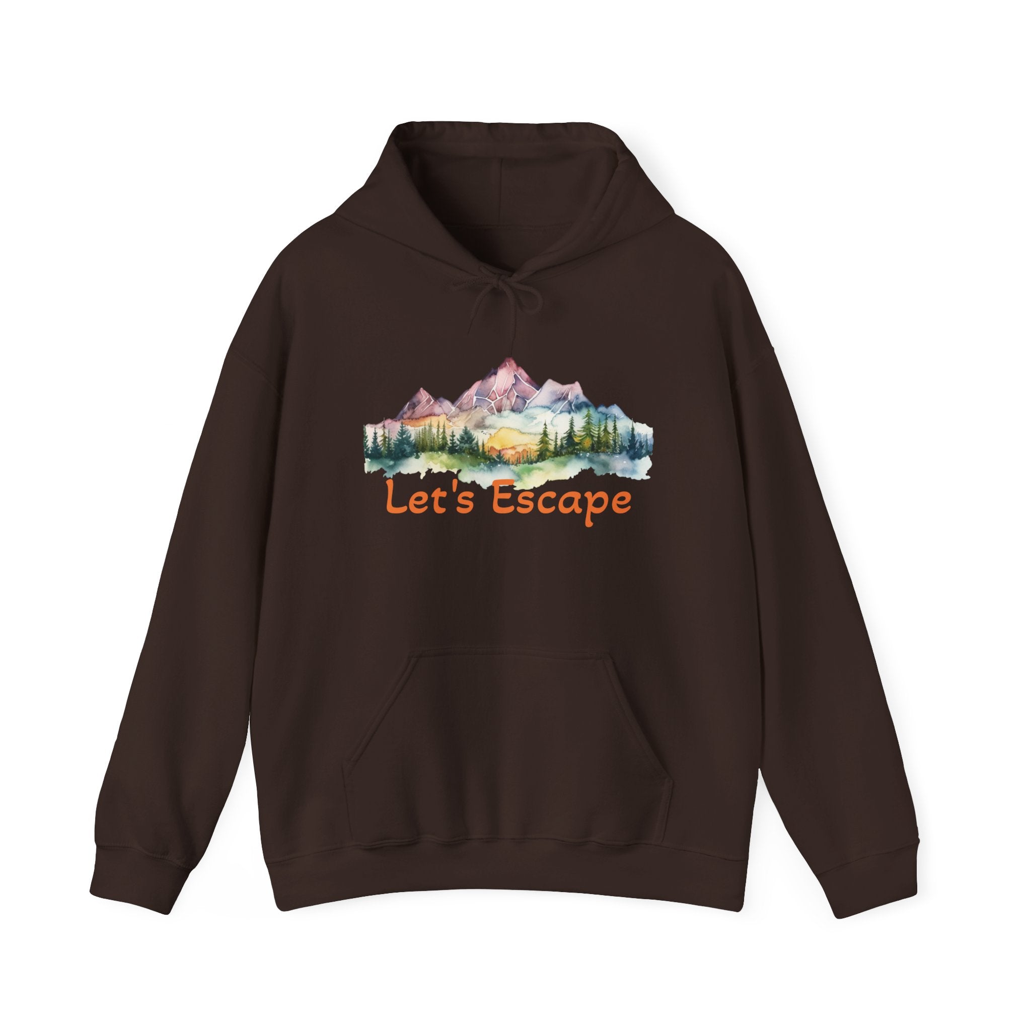 Mountain Escape Hoodie - Cozy Unisex Sweatshirt for Adventure Lovers