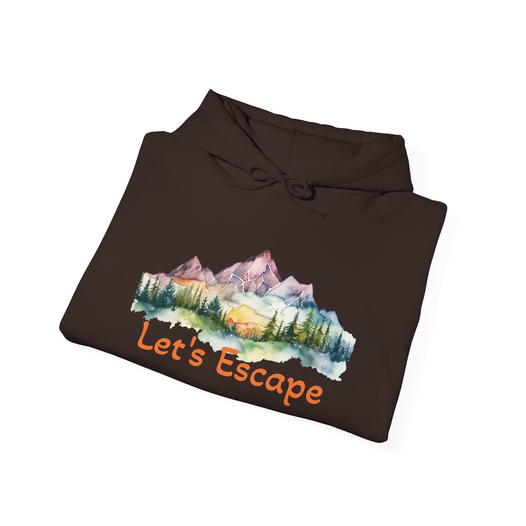 Mountain Escape Hoodie - Cozy Unisex Sweatshirt for Adventure Lovers