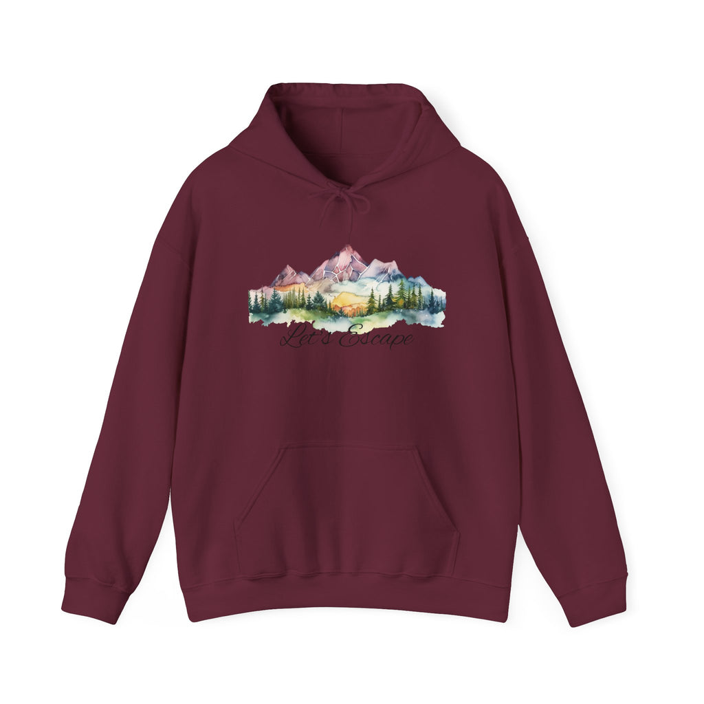 Mountain Escape Hoodie - Cozy Unisex Sweatshirt for Adventure Lovers
