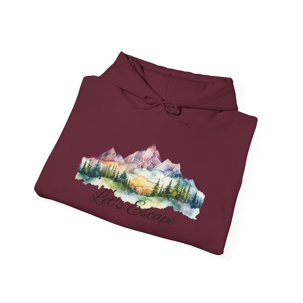 Mountain Escape Hoodie - Cozy Unisex Sweatshirt for Adventure Lovers