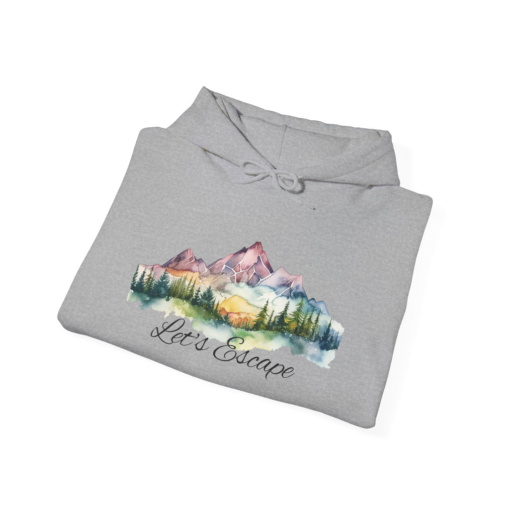 Mountain Escape Hoodie - Cozy Unisex Sweatshirt for Adventure Lovers