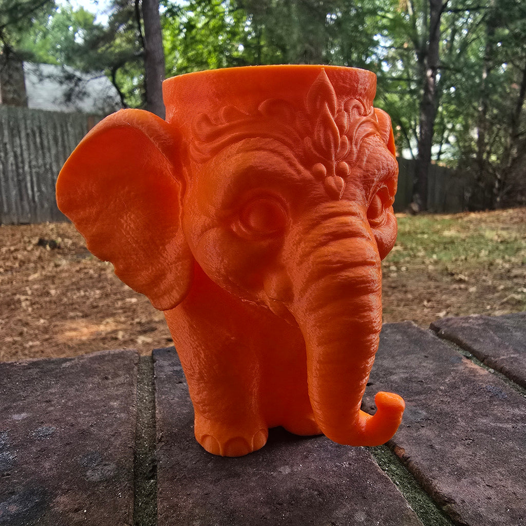 Small Elephant Pot