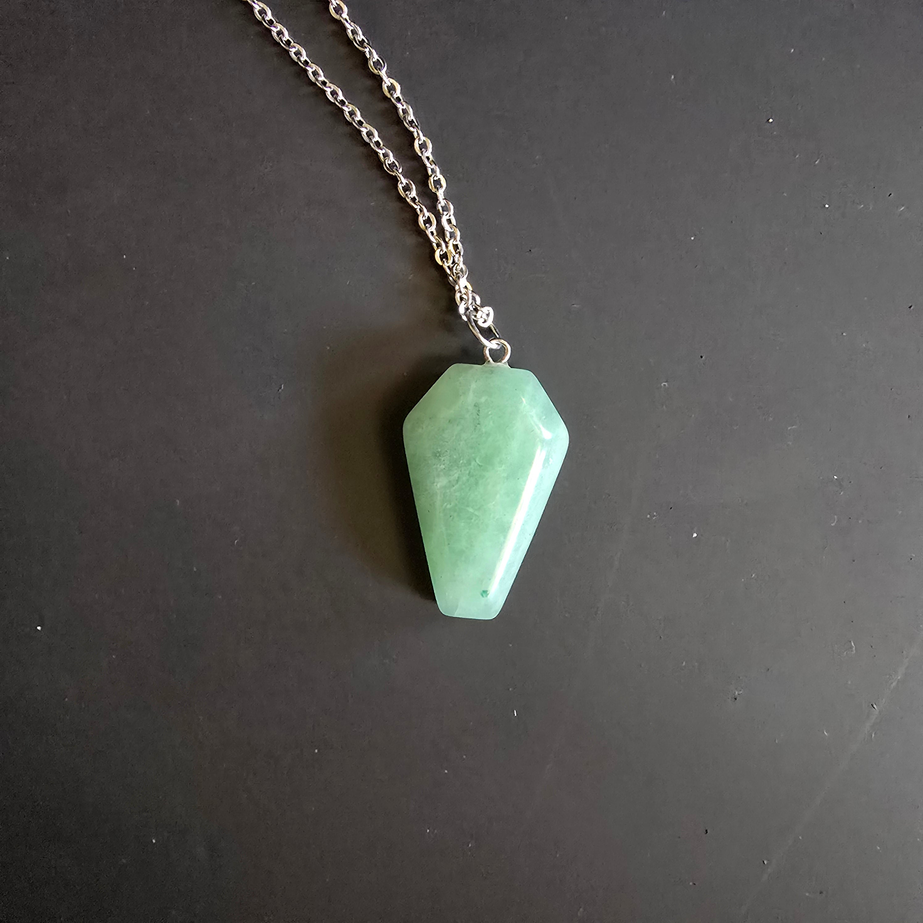 Coffin Crystal Necklaces