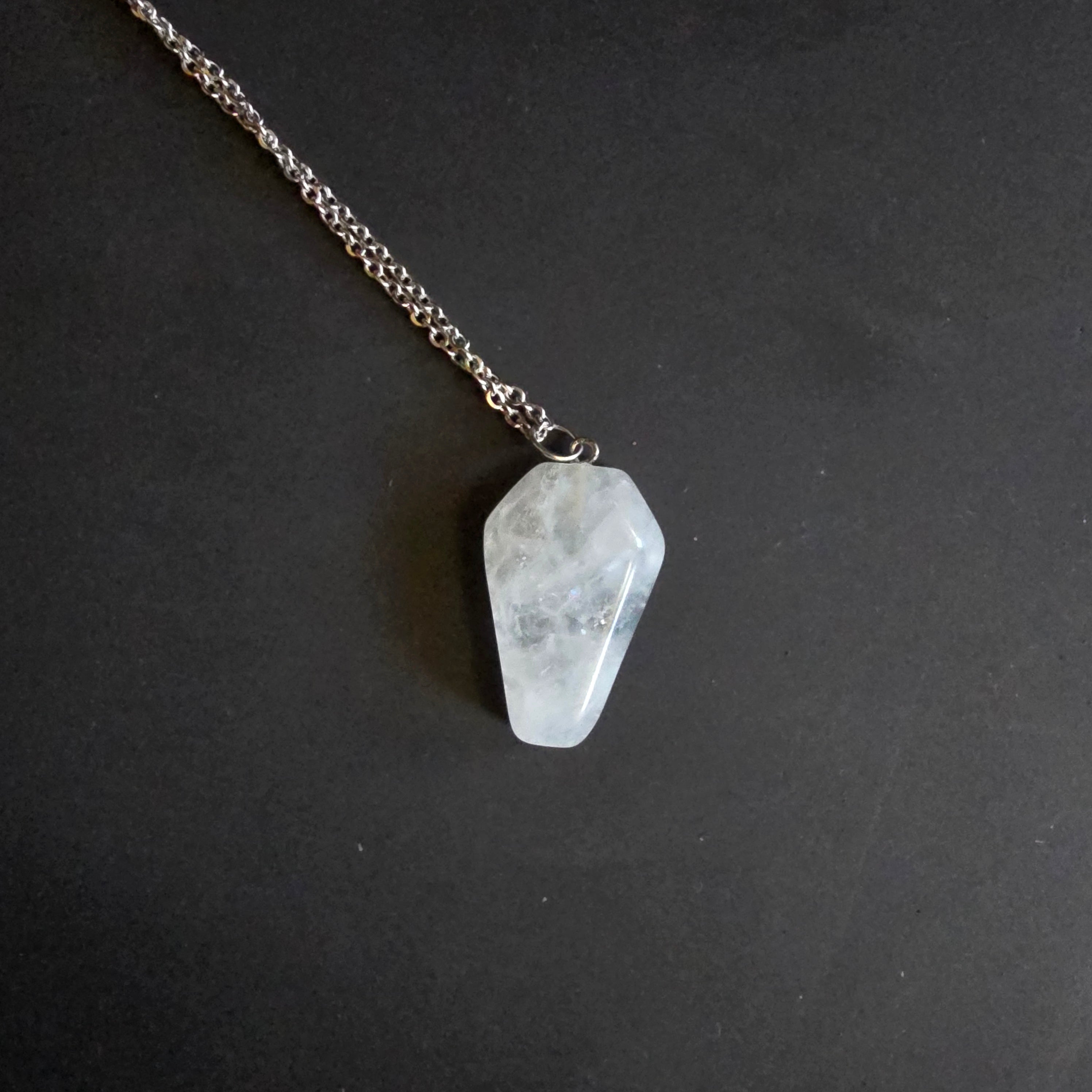 Coffin Crystal Necklaces