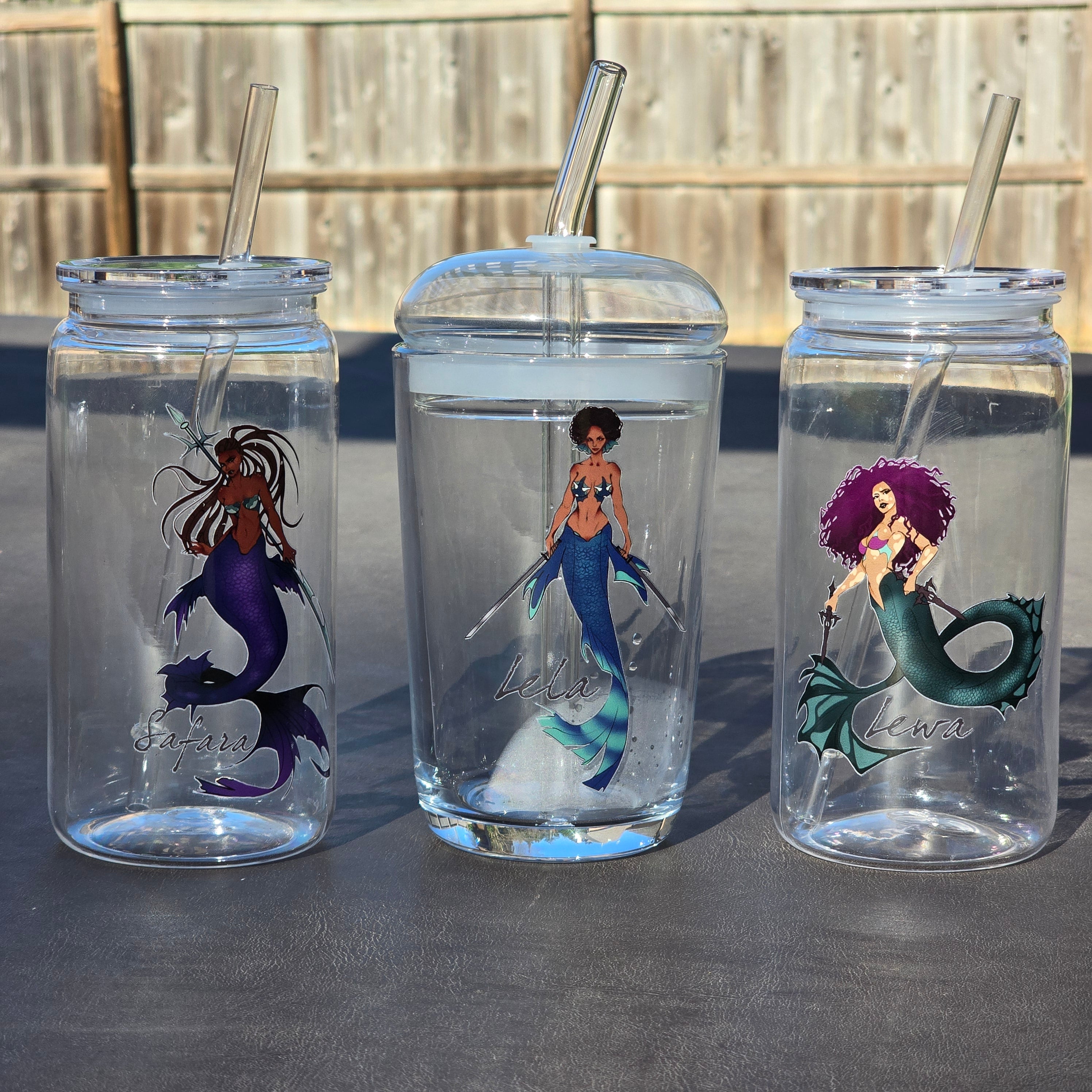 Afro Warrior Mermaid