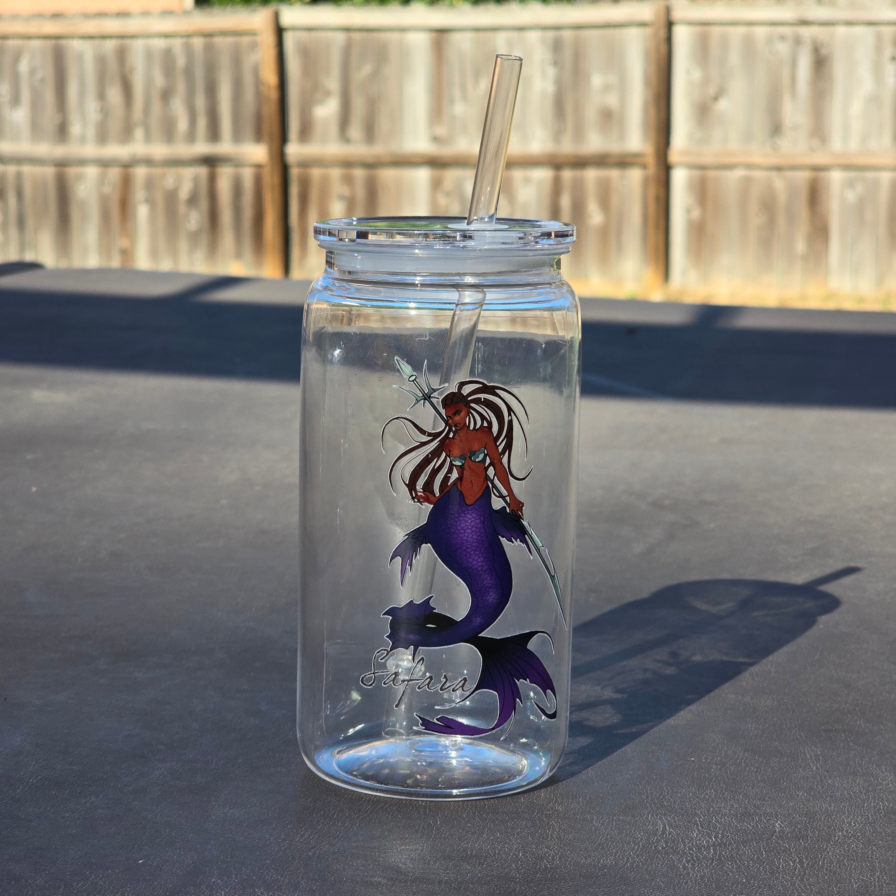 Afro Warrior Mermaid