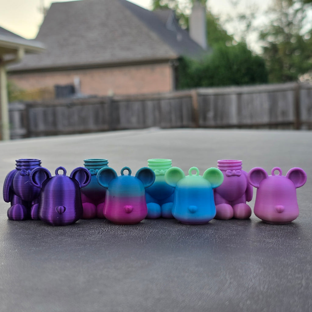 Crystal Bear Keychains-Mystery