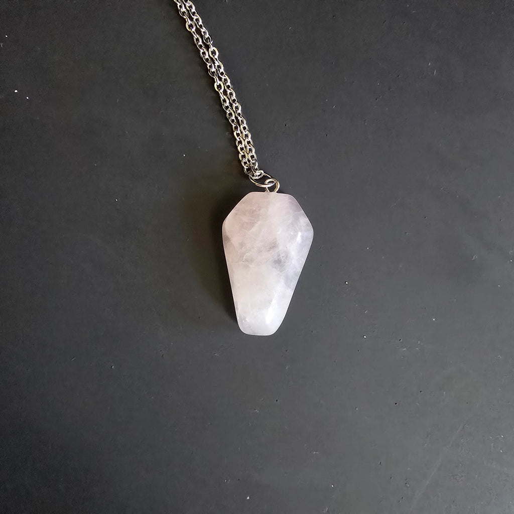 Coffin Crystal Necklaces