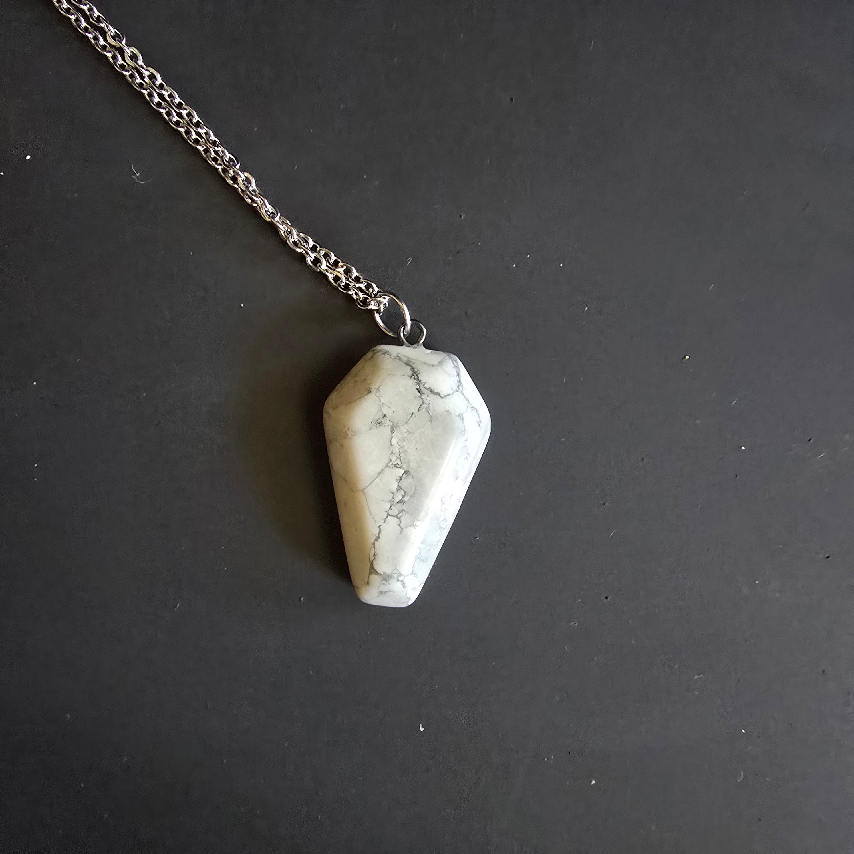 Coffin Crystal Necklaces