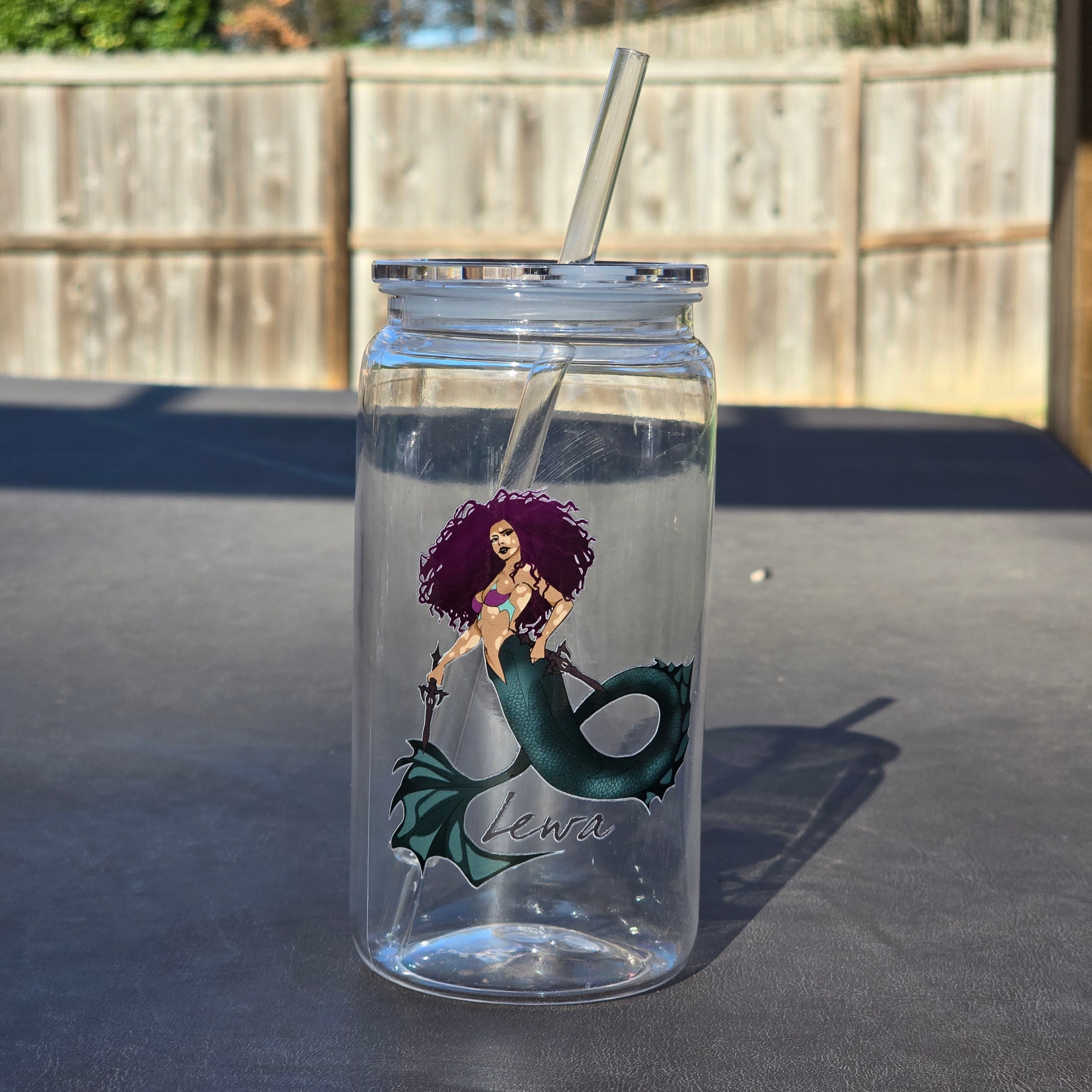 Afro Warrior Mermaid