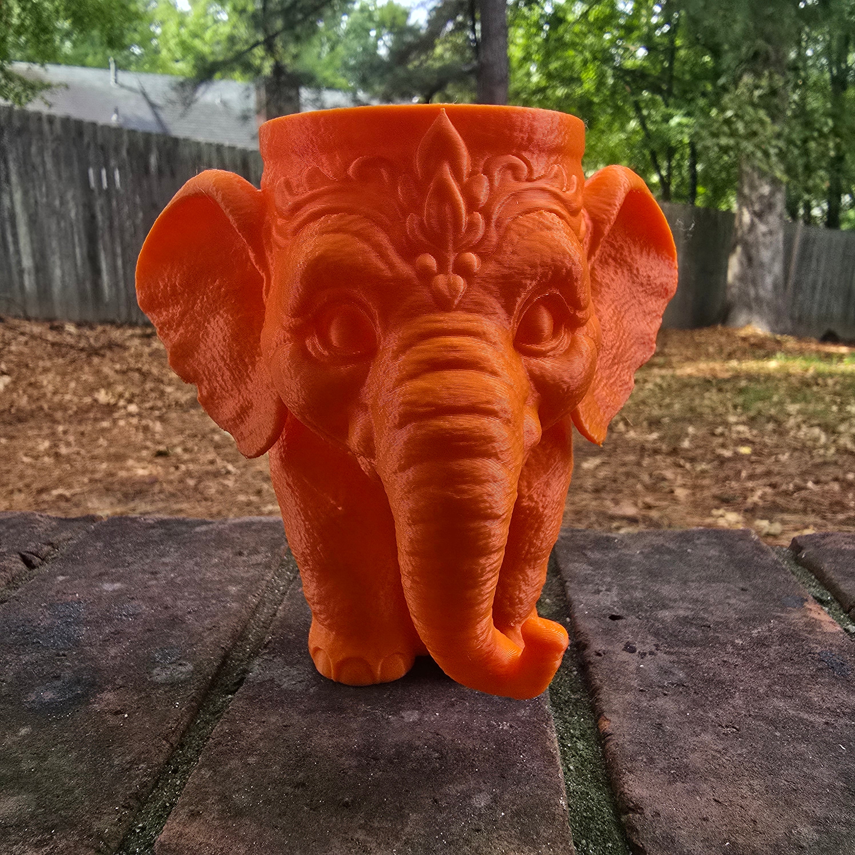 Small Elephant Pot